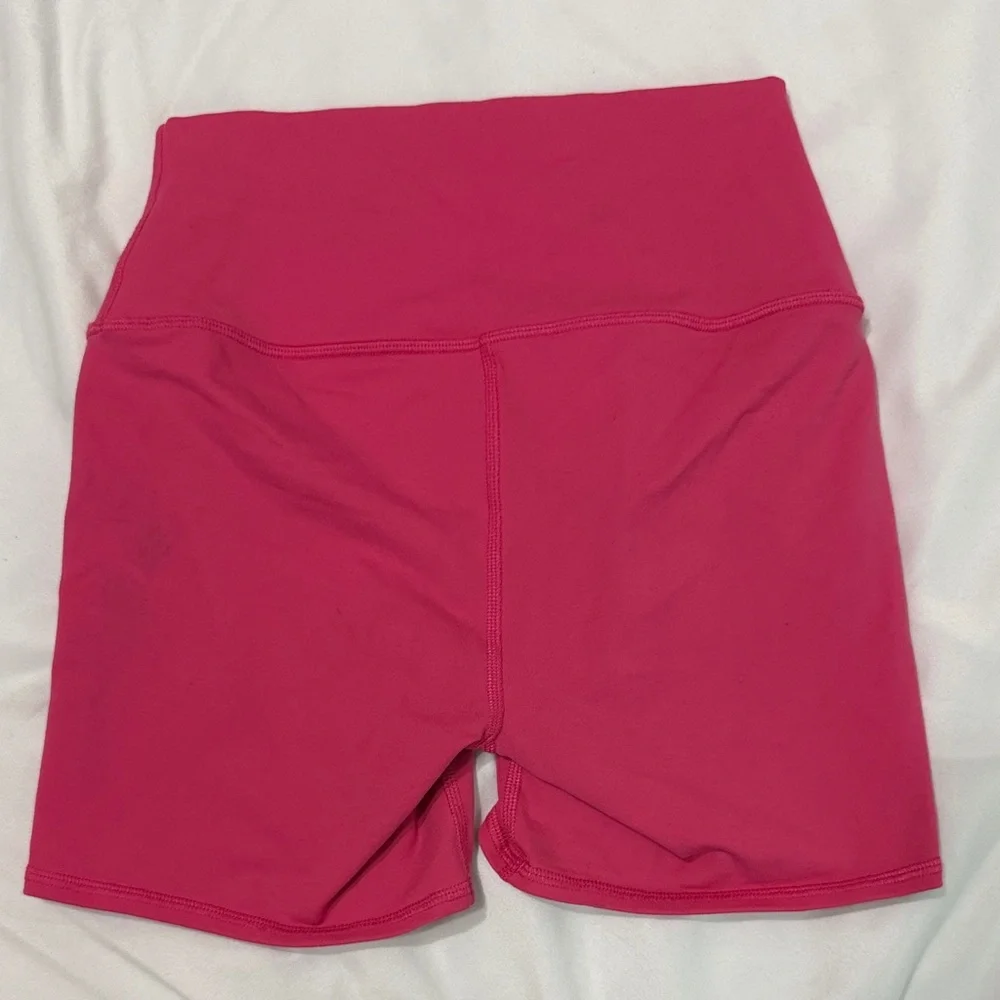 ALO Yoga Hot Pink Athletic Shorts